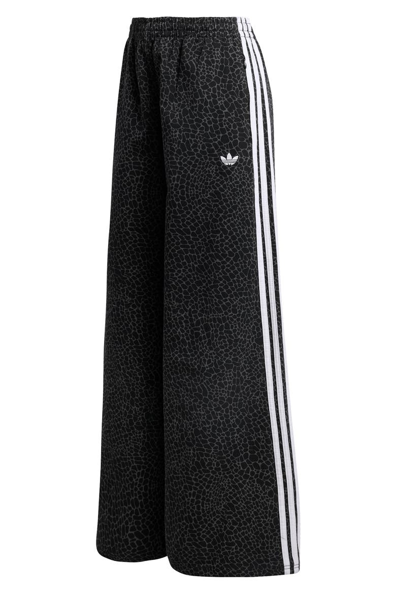 Firebird Cotton Twill Oversize Track Pants, Alternate, color, BLACK/ GREY SIX