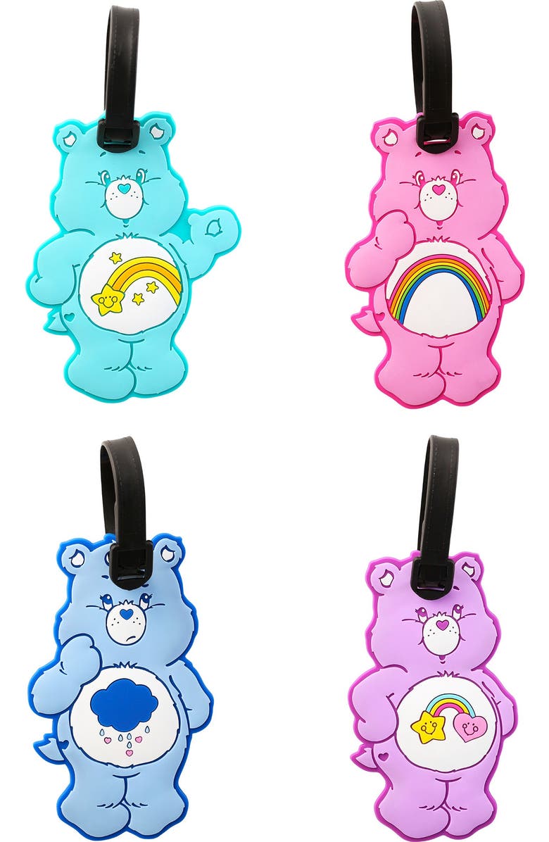 Care Bears Luggage Tag, 4 Pack, Main, color, Multicolor