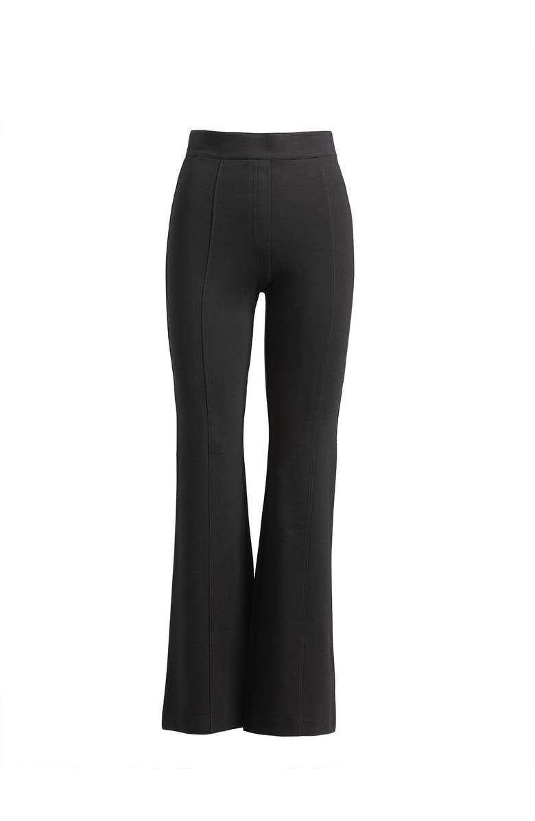 Single Stitch Shaping High Rise Flare Pant, Alternate, color, Black