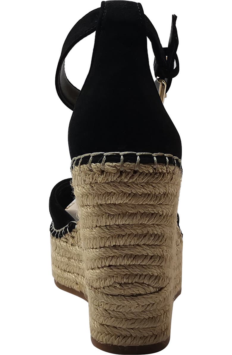 Kenneth Cole Sol Ankle Strap Espadrille Platform Wedge Sandal, Alternate, color,