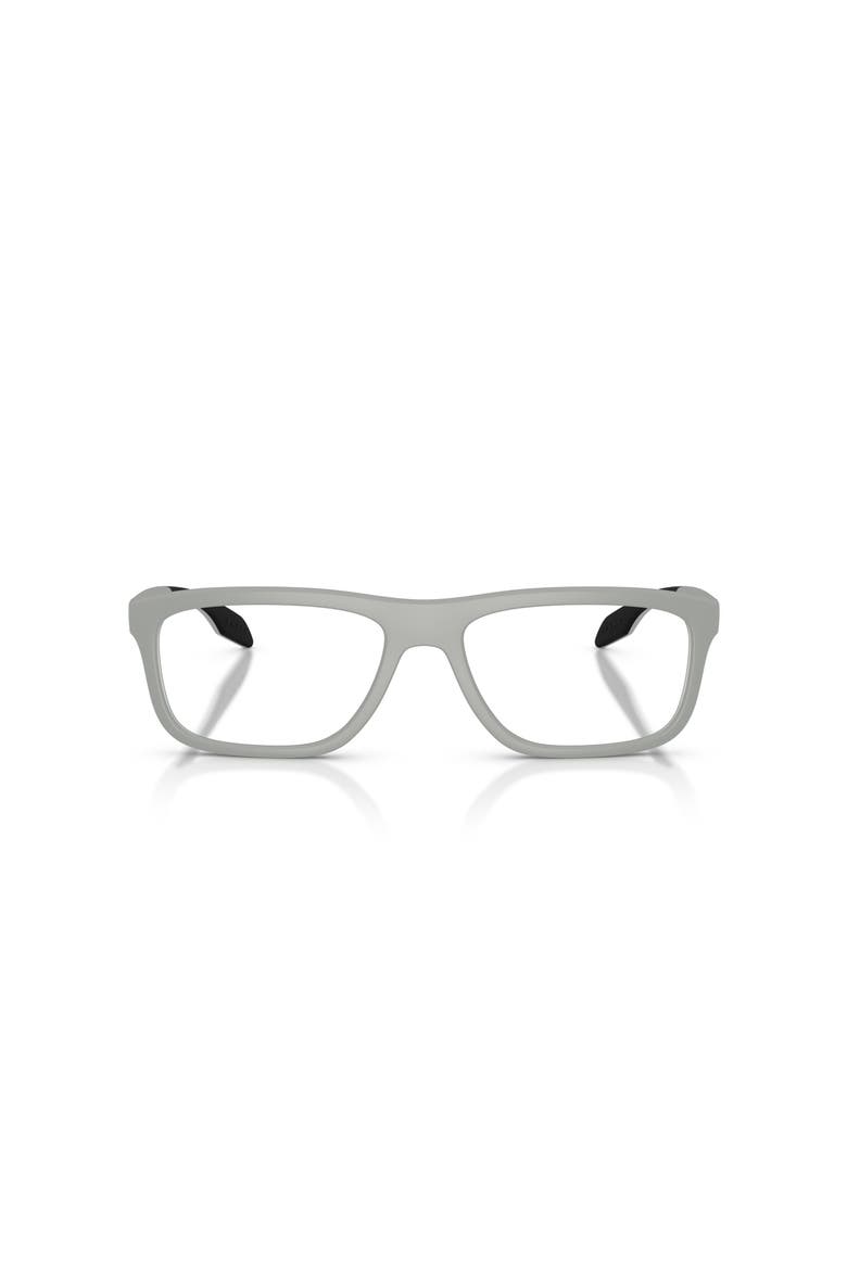 57mm Rectangle optical glasses, Alternate, color, Grey
