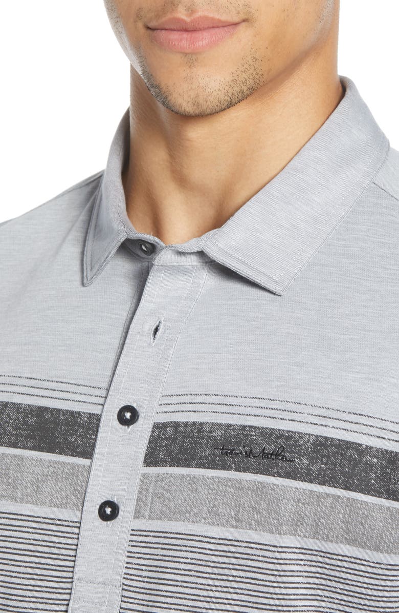 TravisMathew Salty Air Stripe Jersey Polo, Alternate, color, 