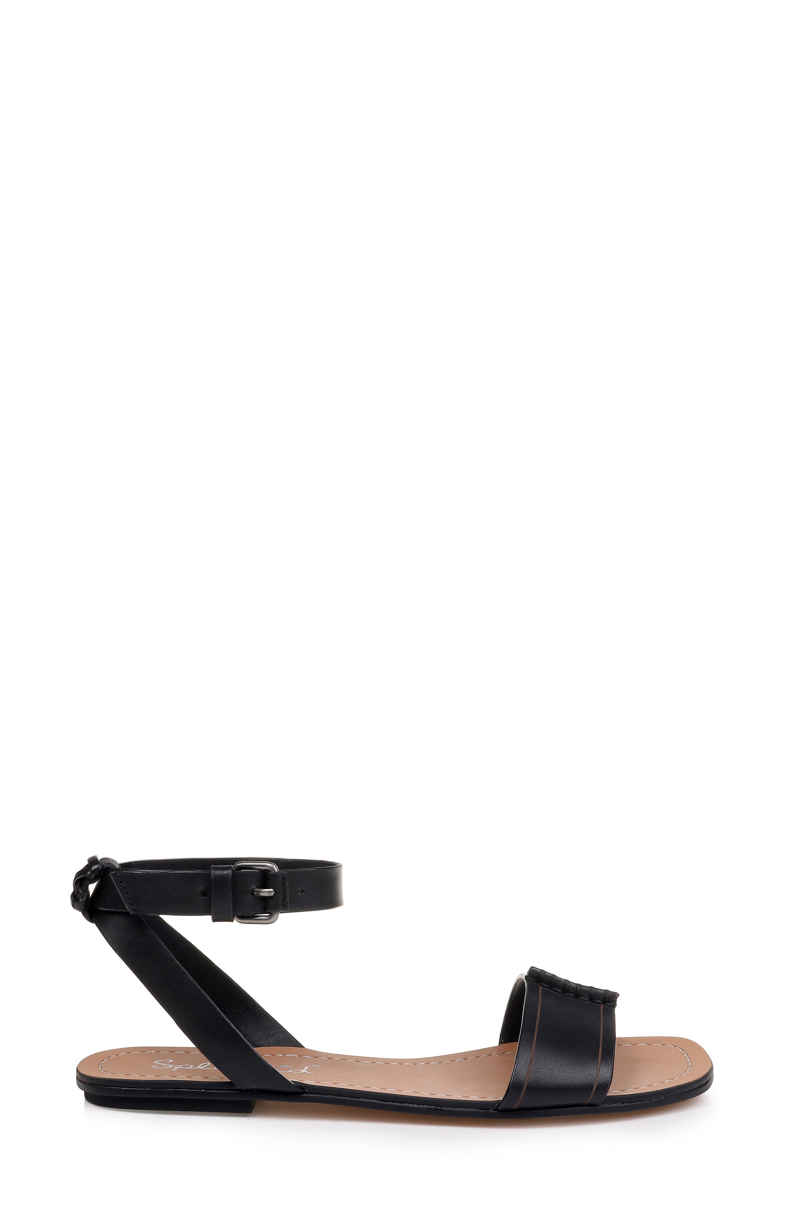 Splendid Tabitha Ankle Strap Flat Sandal, Alternate, color, 