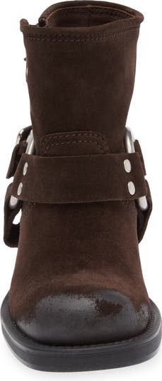 Miu Miu Harness Biker Ankle Boot (Women) | Nordstrom