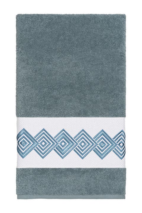 Noah Embellished Bath Towel - Teal