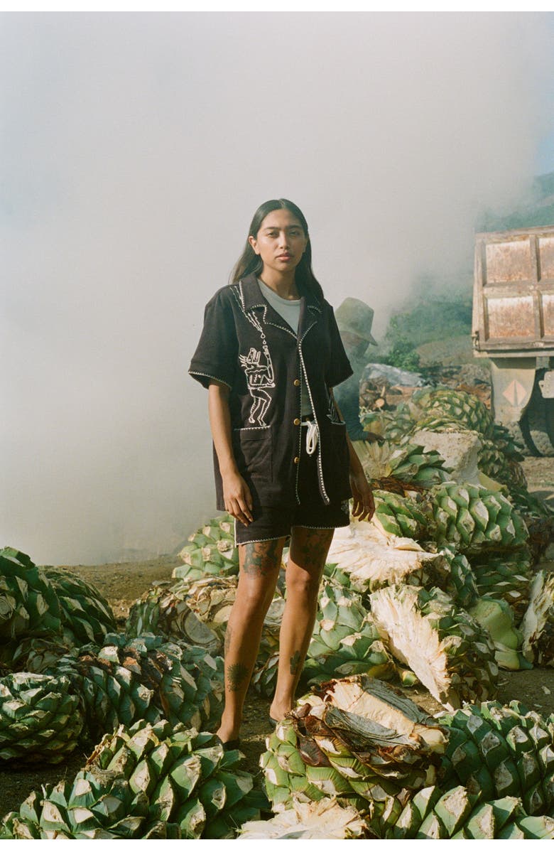 Tombolo 'Agua Mágica' Cabana Shorts, Alternate, color, 