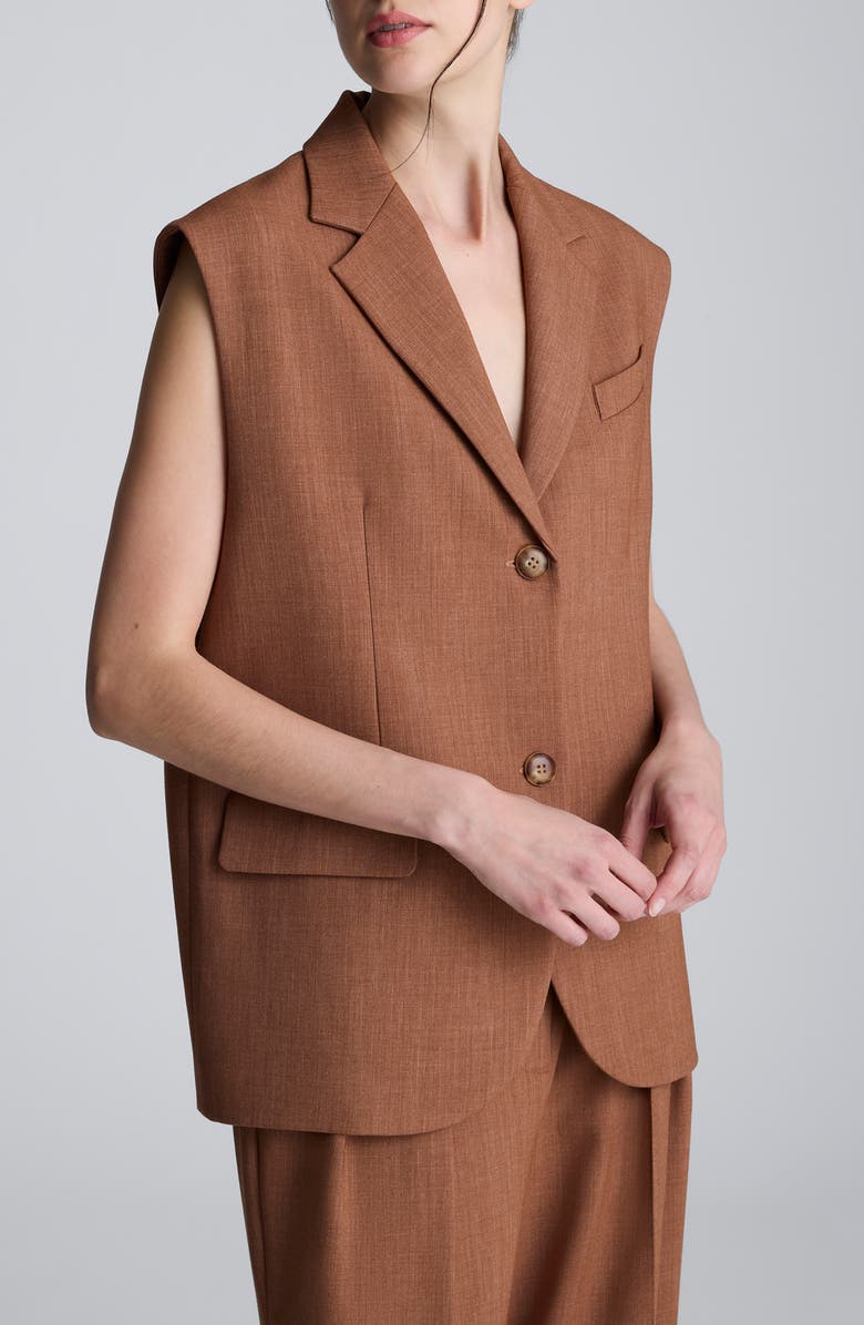 Kenneth Cole Oversize Vest, Alternate, color, 