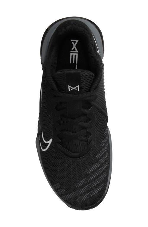 Nike Metcon 9 Flyease Training Shoe In Black/white/anthracite