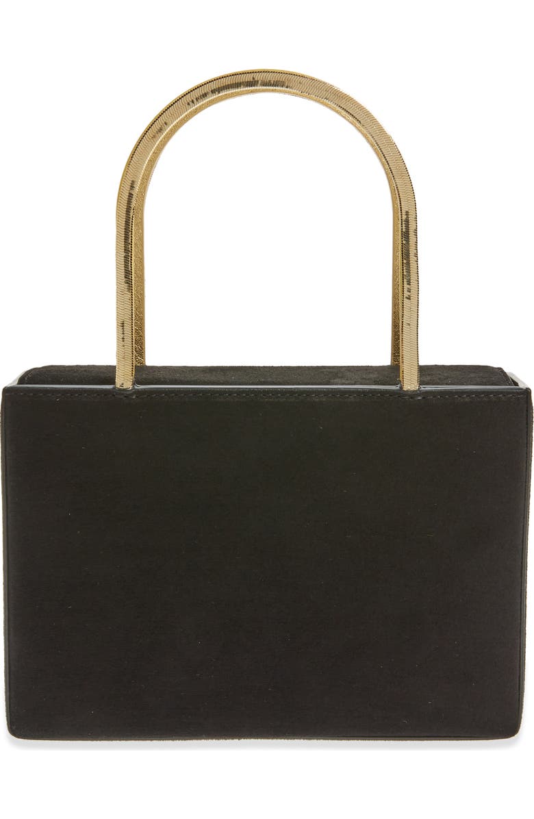 Amina Muaddi Amini Henson Leather Top Handle Bag, Alternate, color,