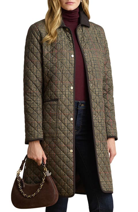 Quilted Print Jacket