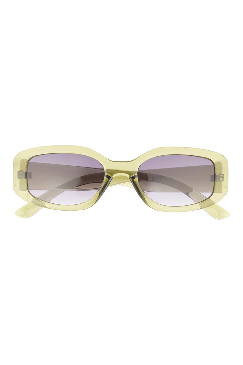 Oval Sunglasses, Main, color, OLIVE