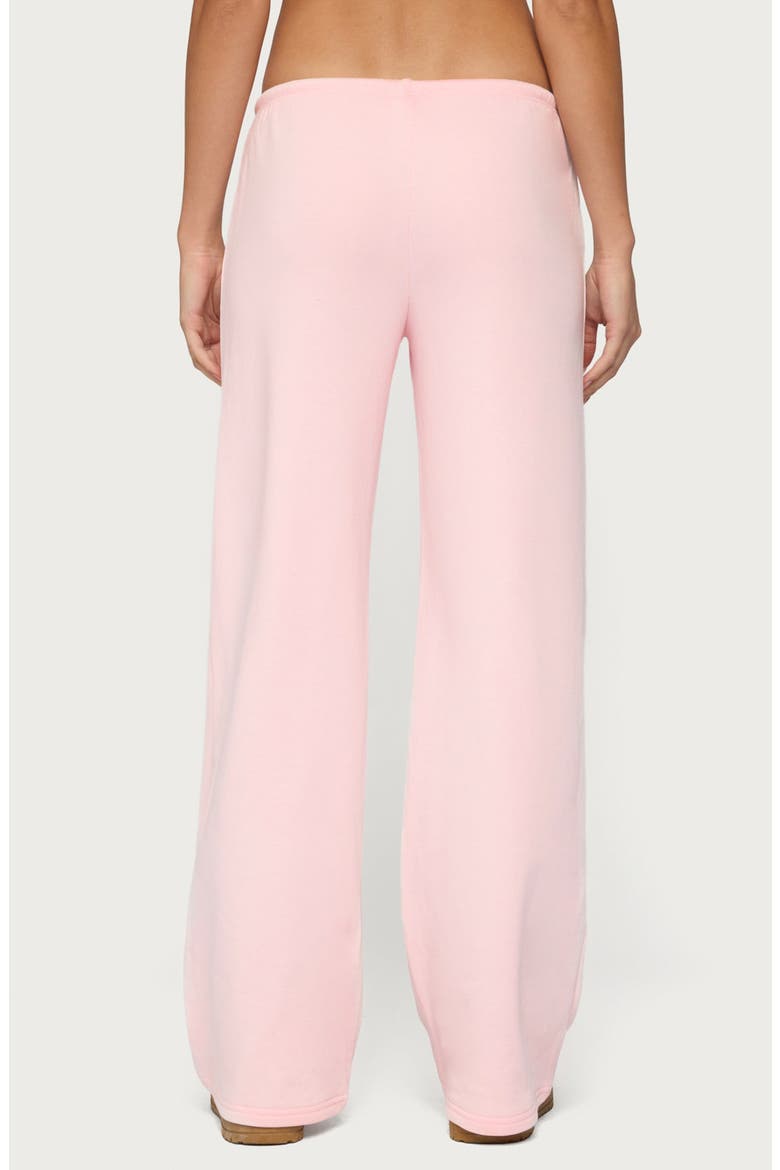 Callista Straight Leg Sweatpants, Alternate, color, LIGHT-PINK