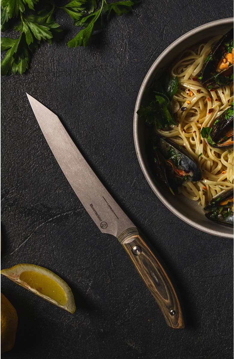 Messermeister Carbon Utility Knife 6inches, Alternate, color, Carbon