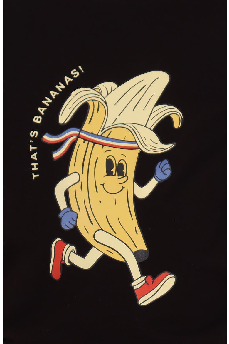 Kids' That's Bananas Graphic T-Shirt, Alternate, color, BLACK