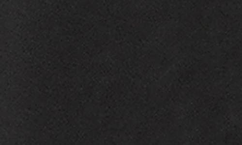 Bebe Lace-up Back Ruffle Satin Maxi Dress In Black
