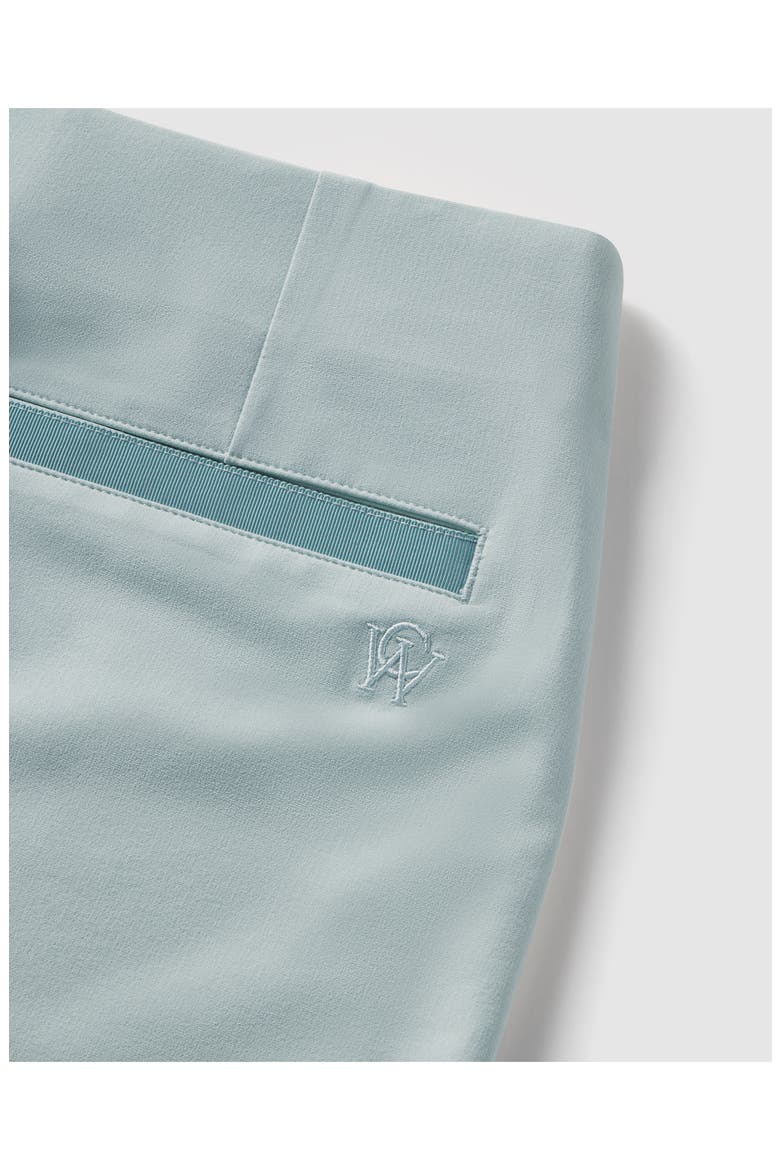 Capri Wrap Miniskirt, Alternate, color, PORCELAIN BLUE
