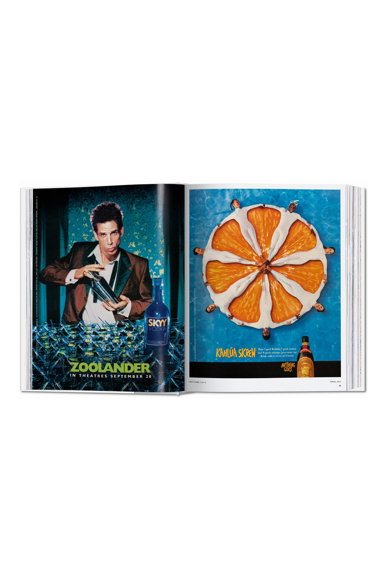 All American Ads of the 2000s Book, Alternate, color, Blue / White