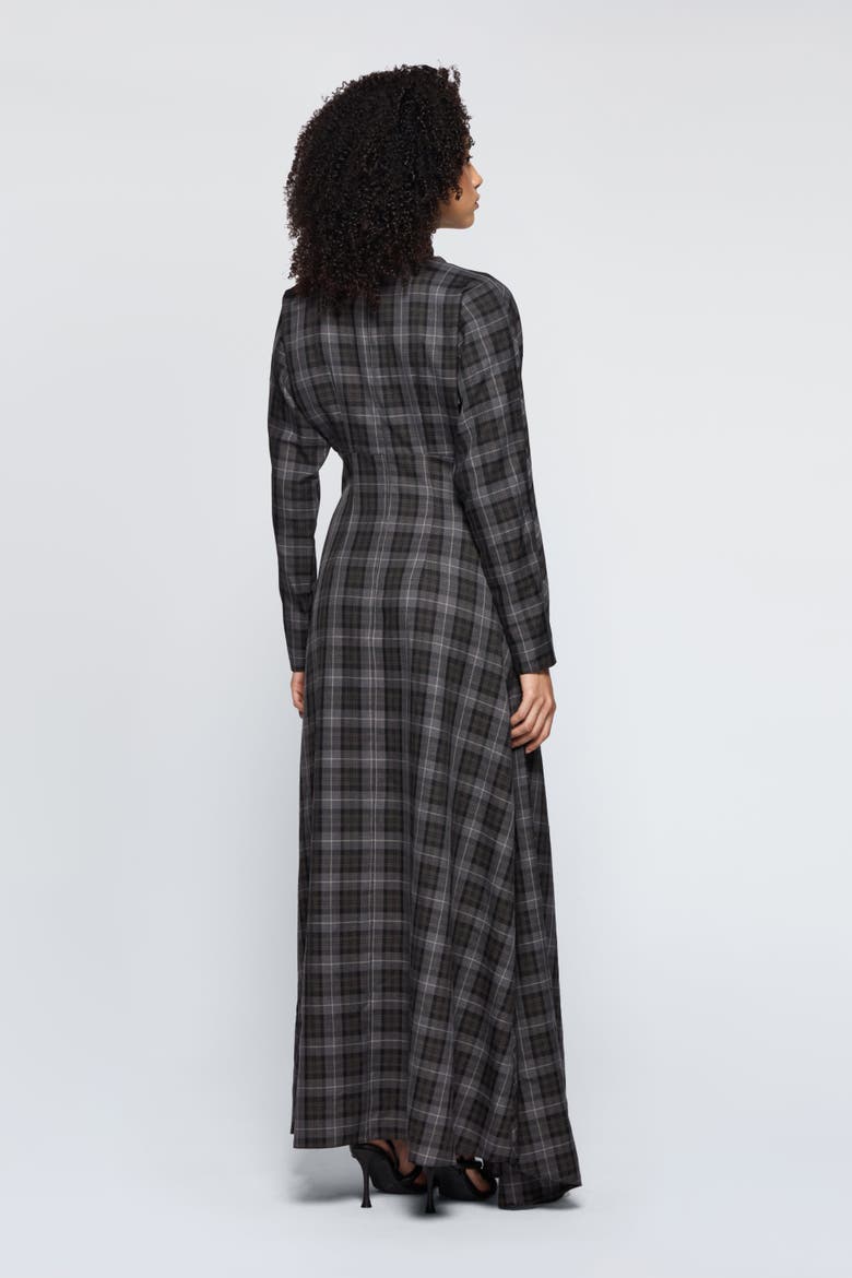 Verka Dress, Alternate, color, Grey Tartan