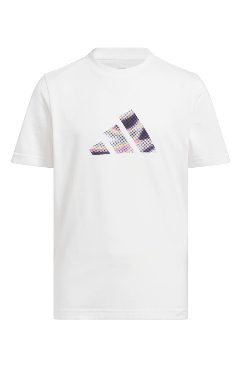 adidas Kids' Pride Graphic T-Shirt, Main, color, White