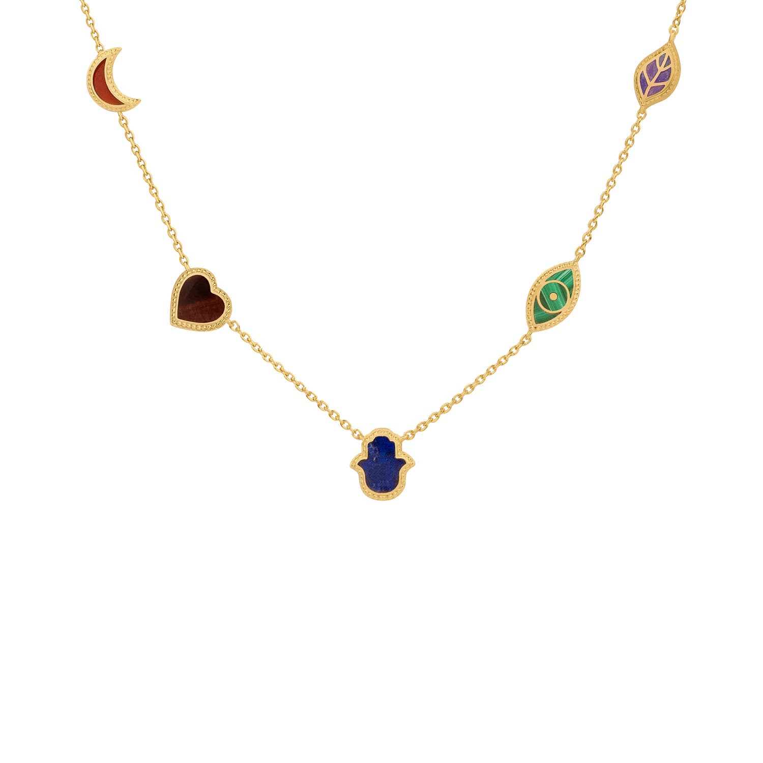 selected Gold/Multicolor