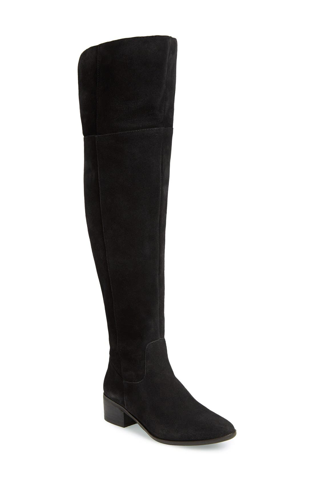 Steve Madden Suede Over the Knee Boot, Main, color, 