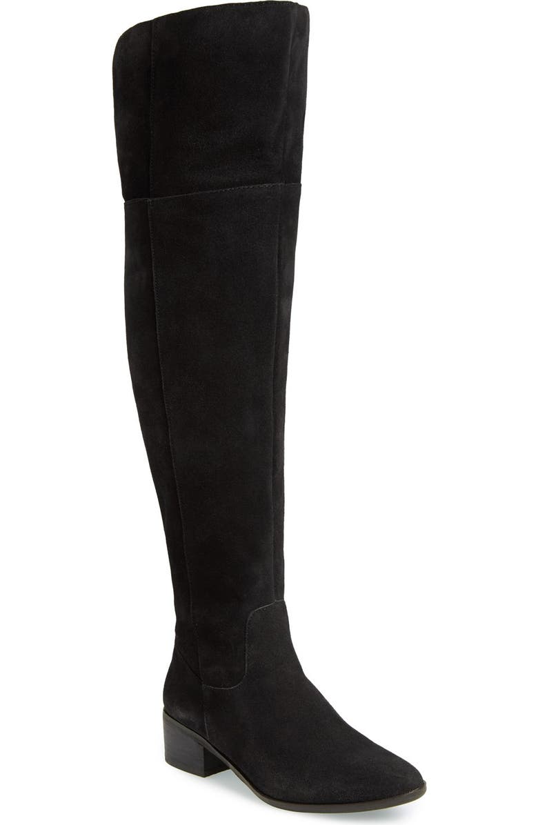Steve Madden Suede Over the Knee Boot, Main, color,