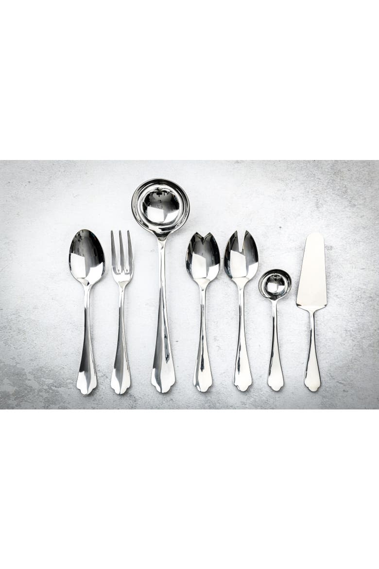 Dolce Vita Cake Server, Alternate, color, Silver