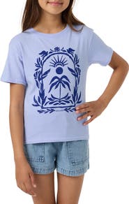 O'Neill Kids' Framed Flora Angie Cotton Graphic T-Shirt
