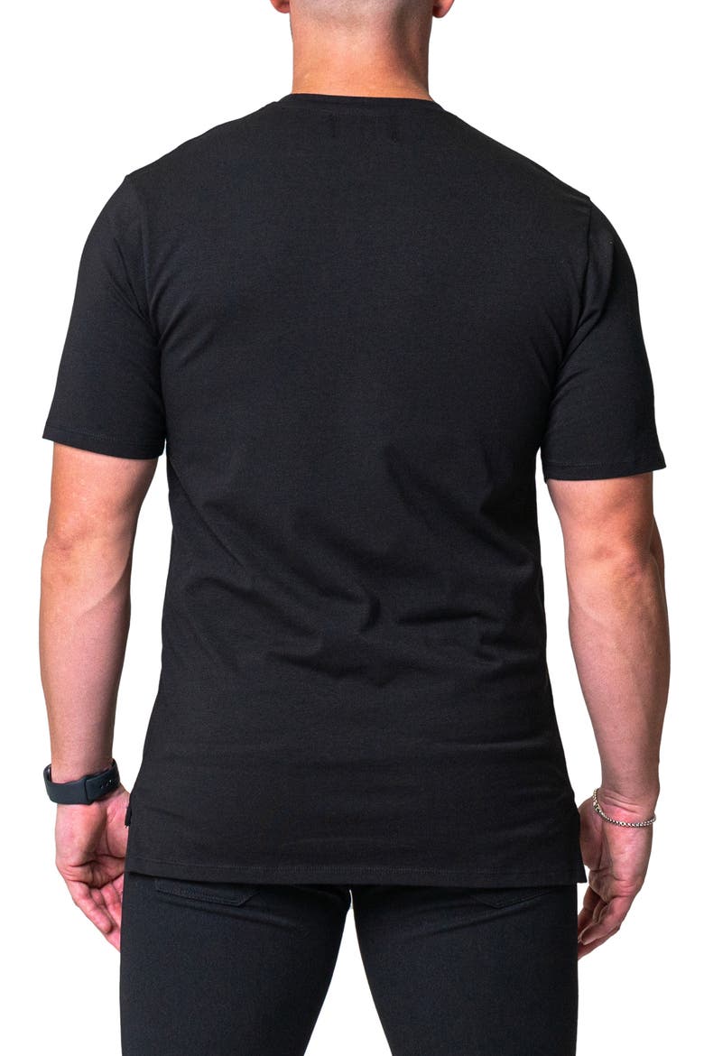 Skull Graphic T-Shirt, Alternate, color, BLACK