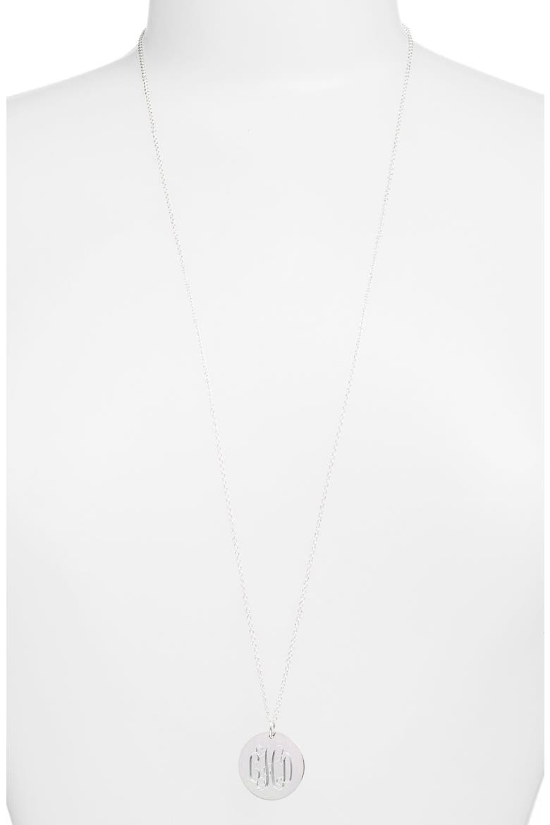Personalized Reversible Pendant Necklace, Alternate, color, SILVER