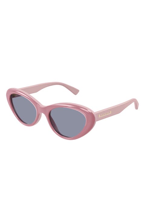 54mm Oval Sunglasses