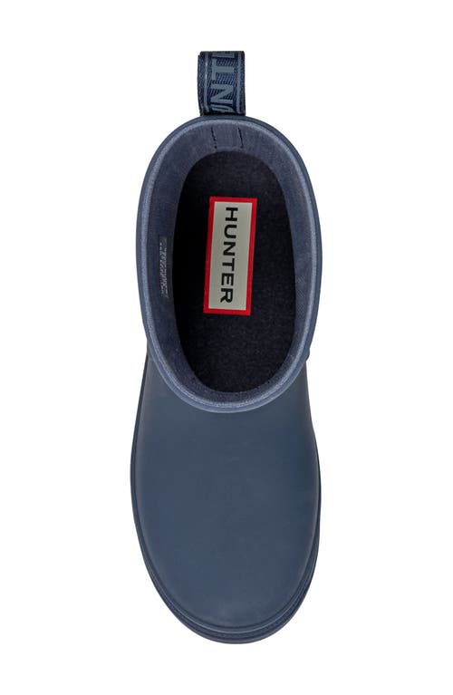 Hunter Big Kids Grace Waterproof Rain Boots 5 Dark Blue