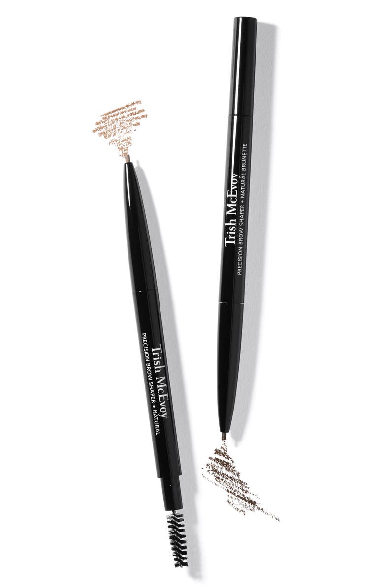 Trish McEvoy Precision Brow Shaper Eyebrow Pencil, Alternate, color, Natural Brunette