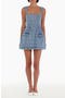 Bethany Denim Skort Romper