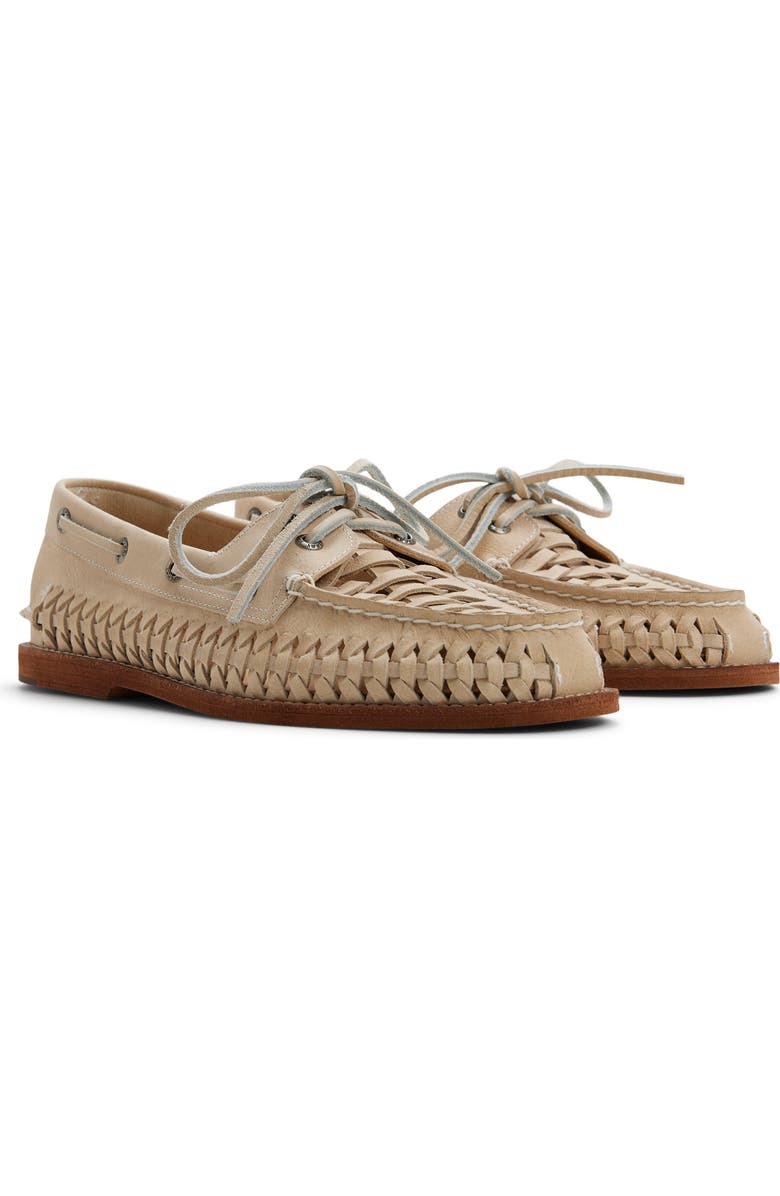 Sperry Gold Cup Authentic Original Woven Boat Shoe, Main, color,