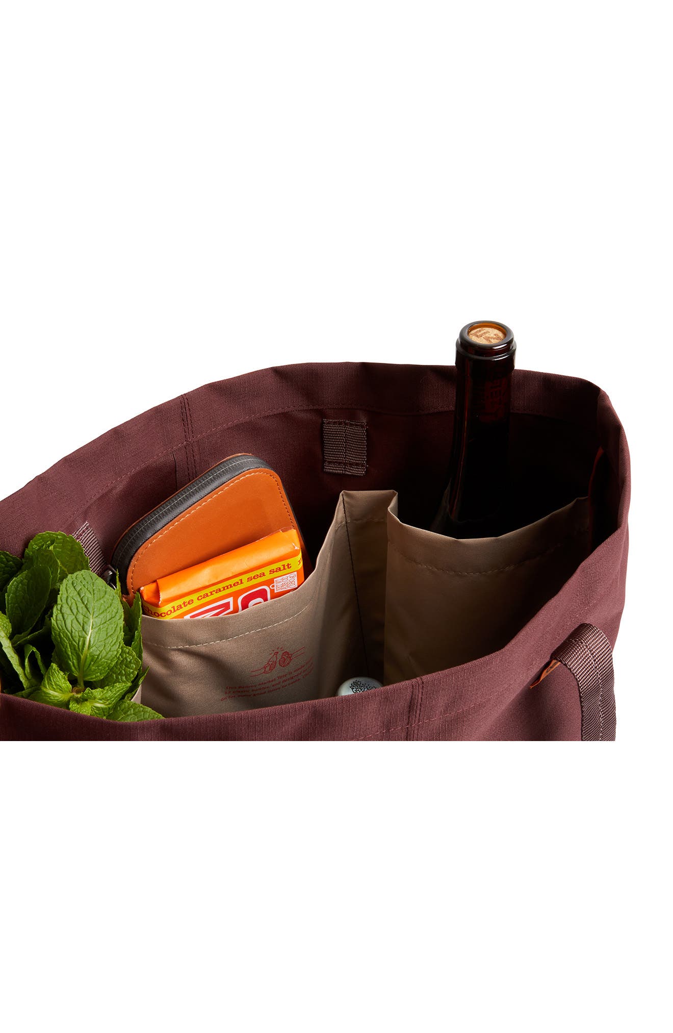 Market Tote Bag, Alternate, color, BURGUNDY