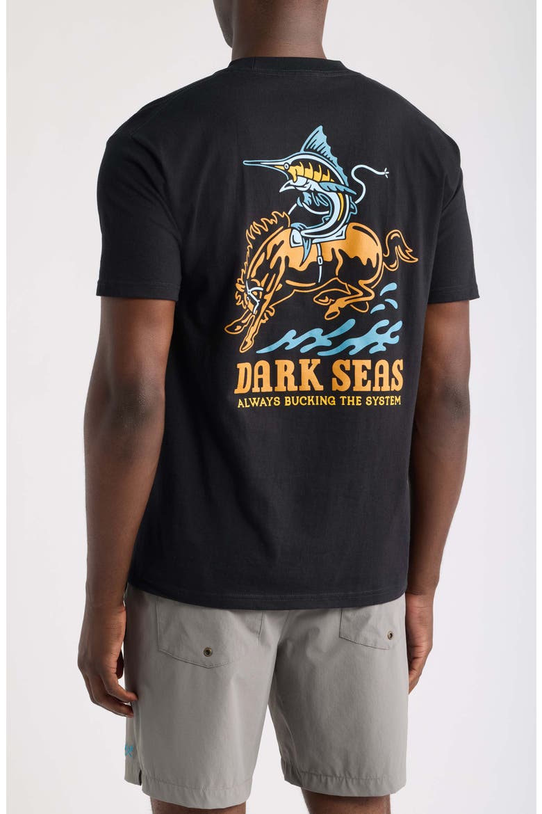 Buck the System Graphic Tee, Alternate, color, BLACK
