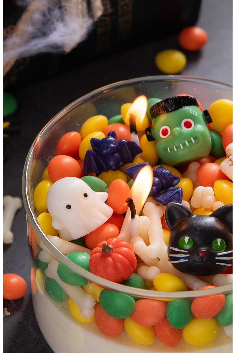Spooky Mix Unscented Halloween Wax Melts, Alternate, color, None