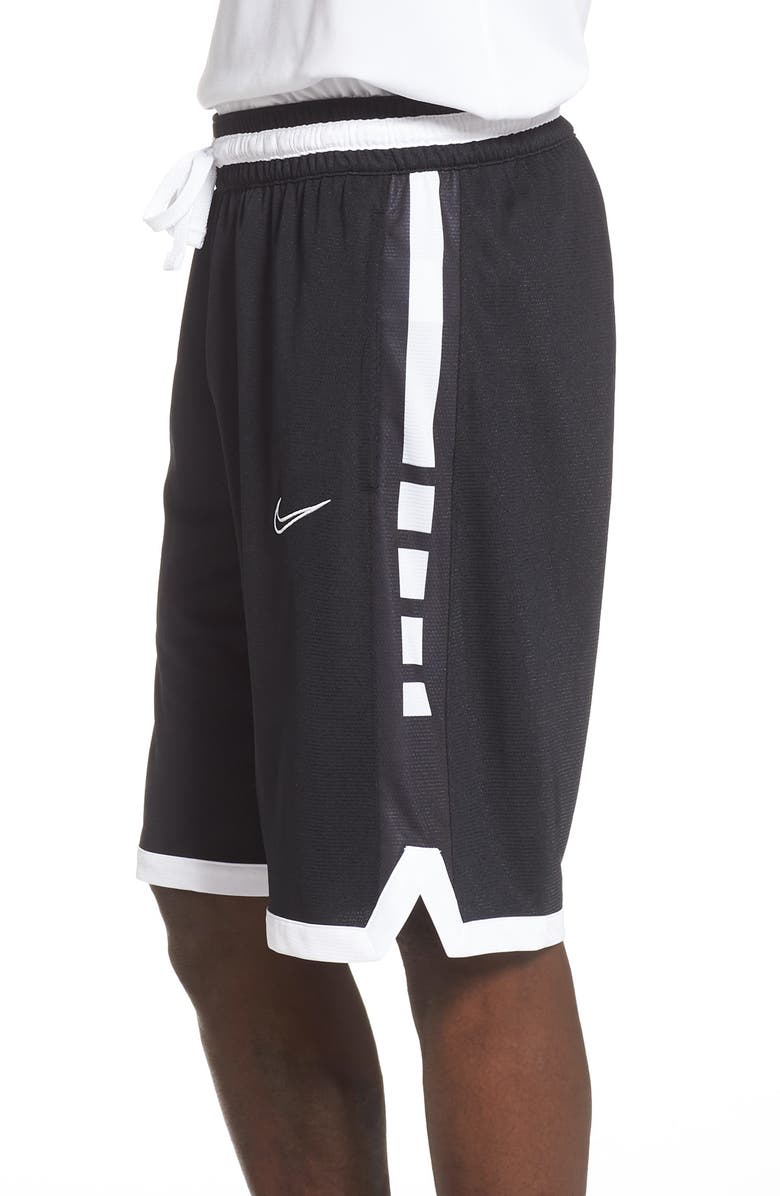 Nike B-Ball Elite Stripe Athletic Shorts, Alternate, color, 