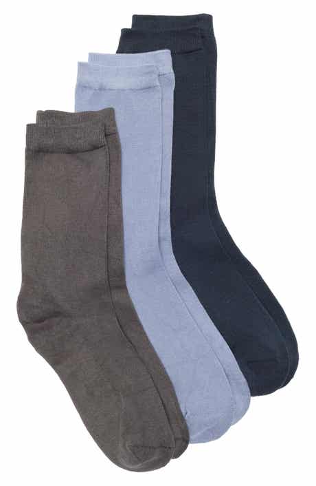 NORDSTROM RACK 3-Pack Pillow Sole Crew Socks