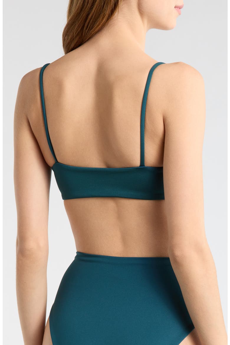 Pool Days Bikini Top, Alternate, color, DEEP END