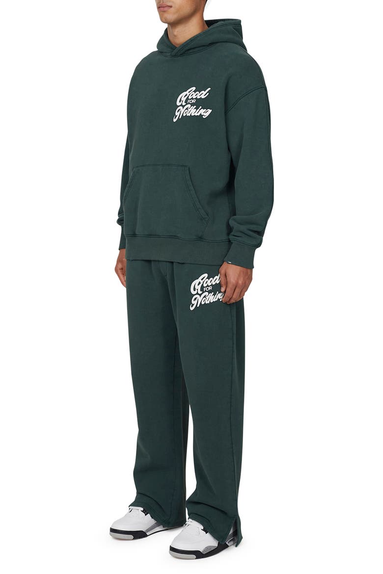 Funk Relaxed  Hoodie, Alternate, color, Green