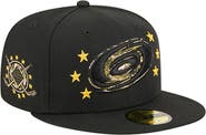 New Era Men's New Era Black Carolina Hurricanes Military Appreciation Digital Camo Stars 59FIFTY Fitted Hat