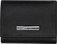 Longchamp Roseau Essential Leather Trifold Wallet