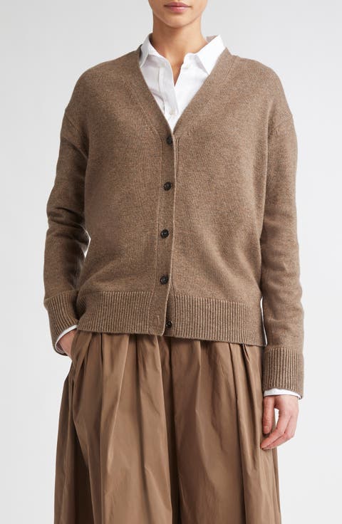 ★Max Mara★ [Max Mara] FW24 Women’s Barbiera Cardigan BAVI Max Mara Studio Bautta women's wool and mohair cardigan