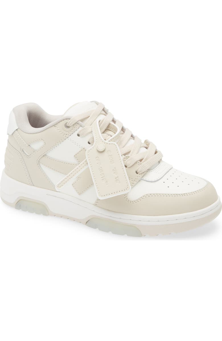 Off-White Out Of Office Sneaker, Main, color, White Beige