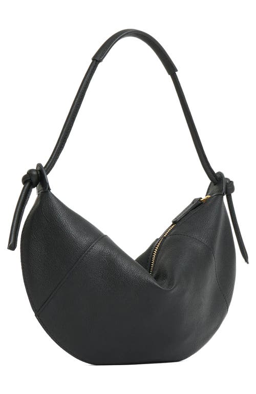 Mansur Gavriel Fortuna Zipped Shoulder Bag In Black