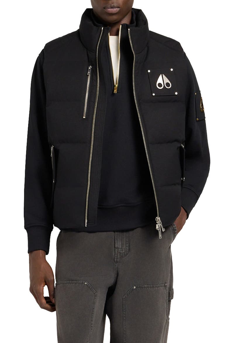 Westmount Down Vest, Main, color, BLACK W BLACK