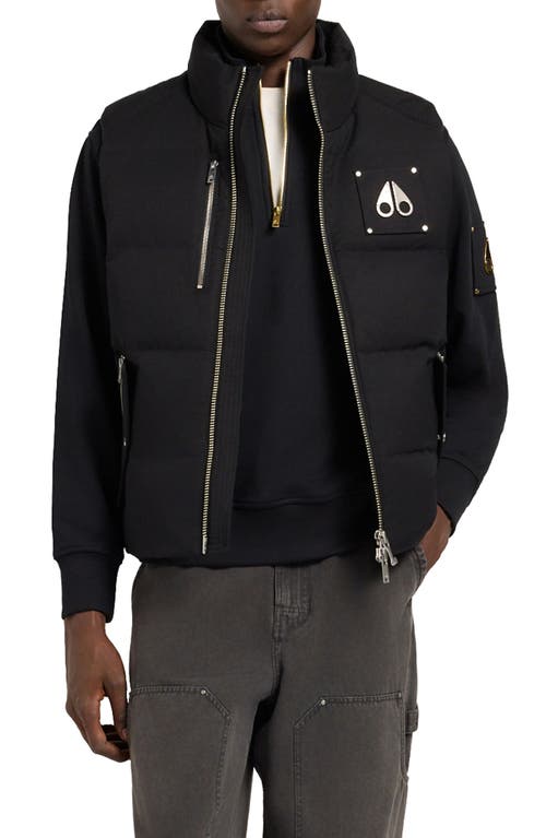 Moose Knuckles Westmount Down Vest In Black