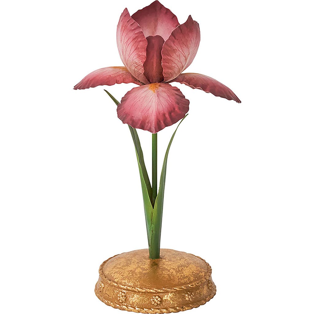 Juliska Meadow Walk Iris 9 Candlestick In Pink